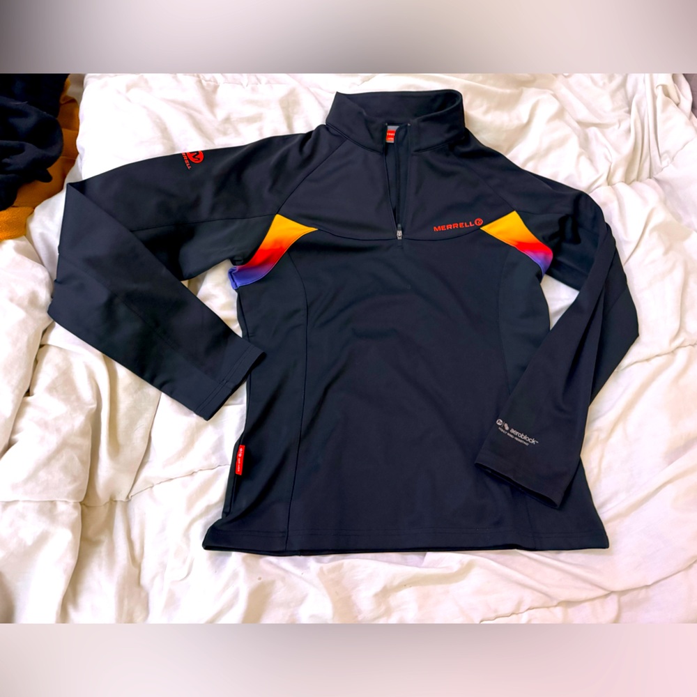 Merrell Black Performance Jacket Size Medium - image 1